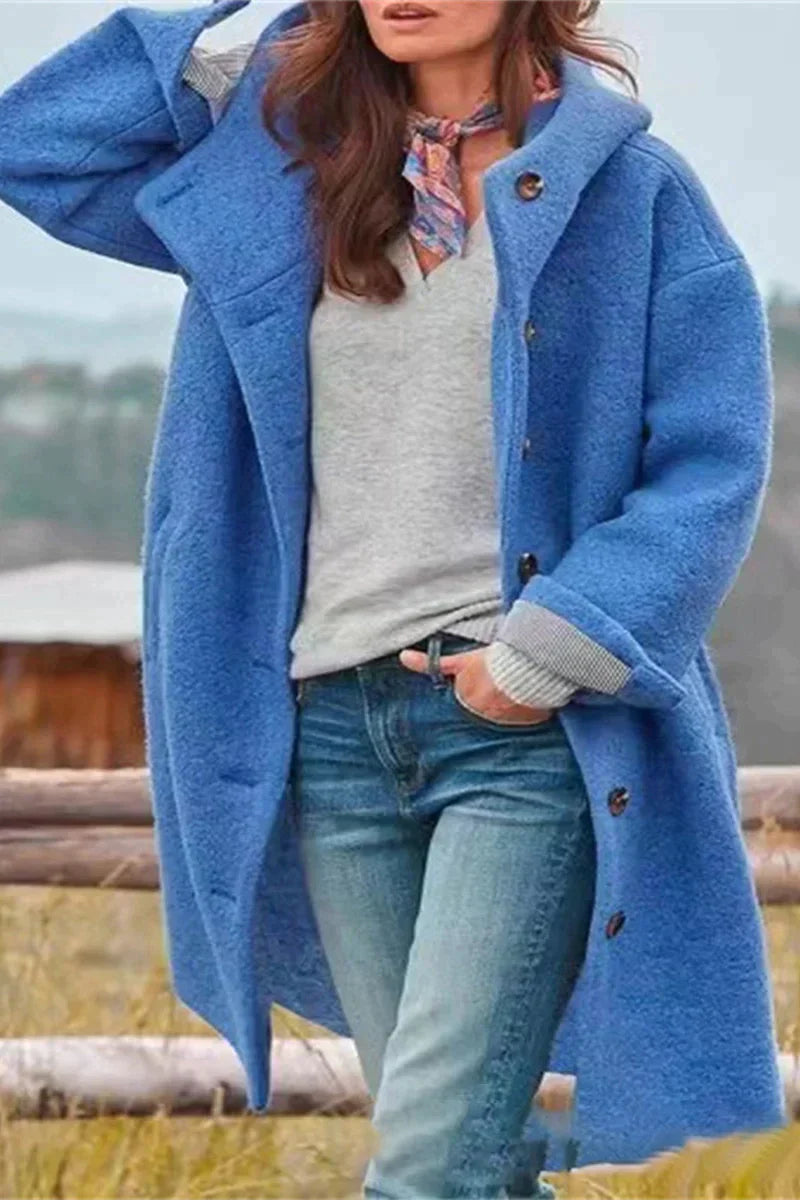 Crista® | Elegante cappotto monocolore
