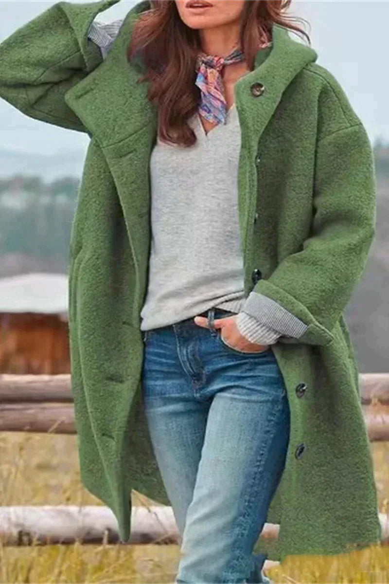 Crista® | Elegante cappotto monocolore