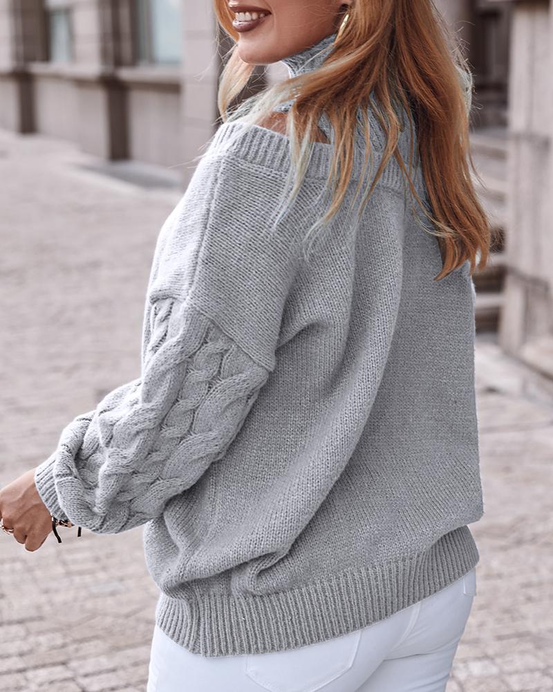 Halina | Pullover invernale alla moda e minimalista