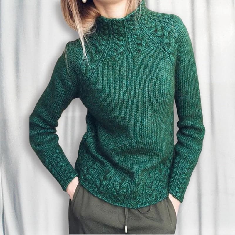 Olive | Pullover invernale classico ed elegante