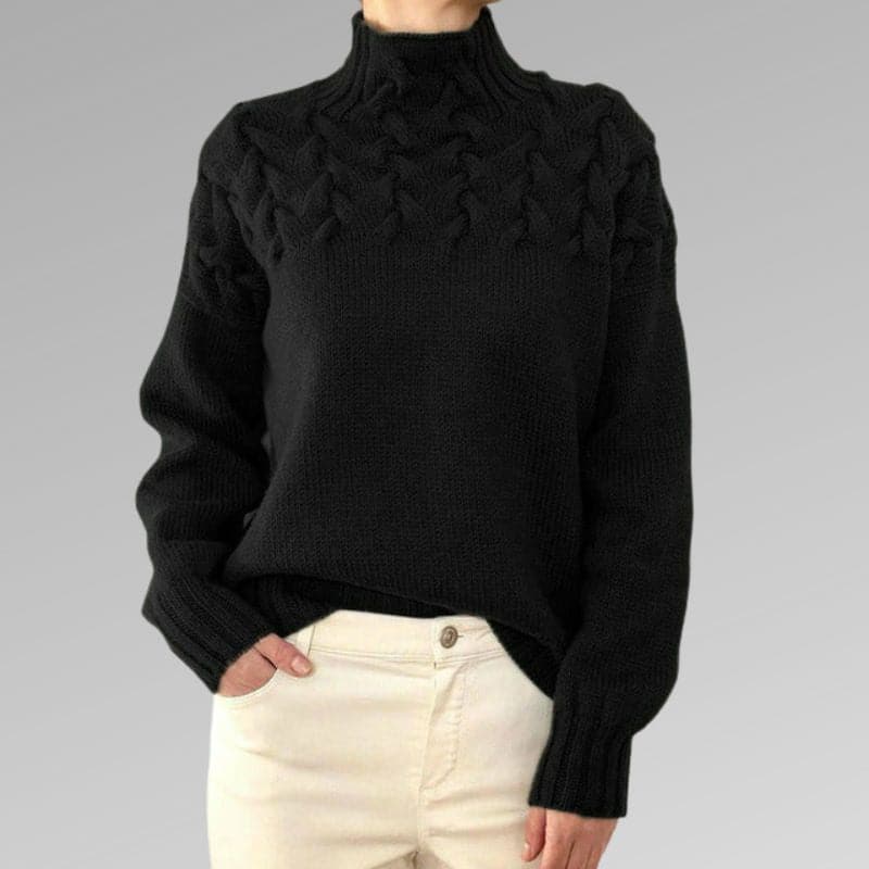 Hilla | Pullover invernale alla moda e minimalista