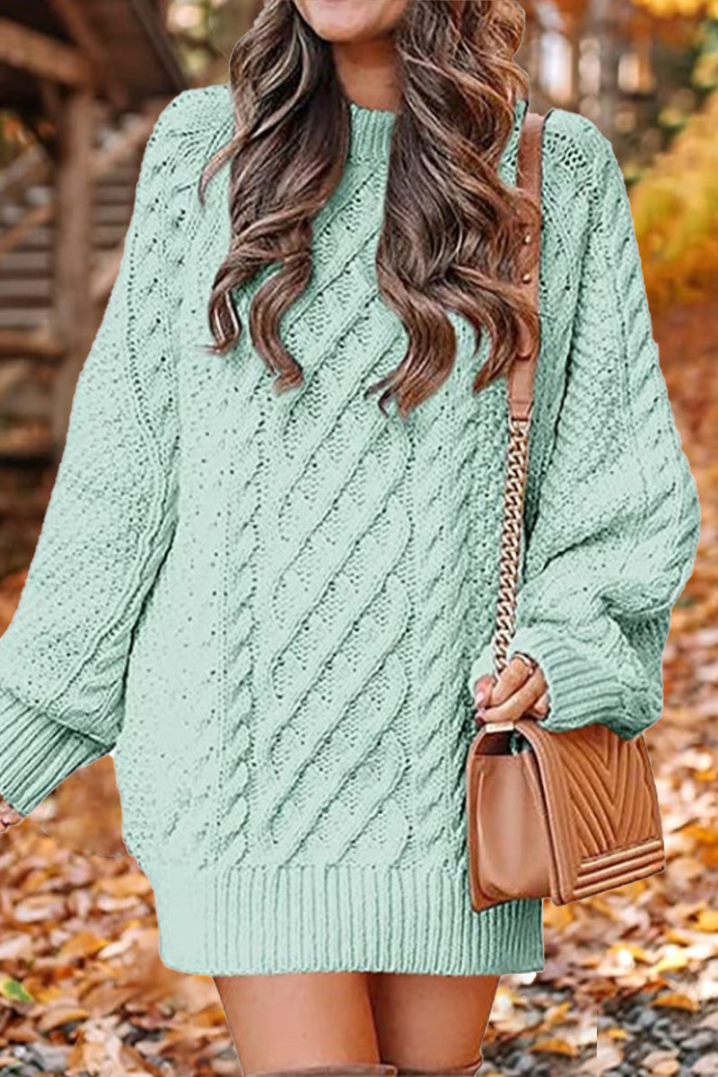 Emerald | Casual e Effortless winter Dress