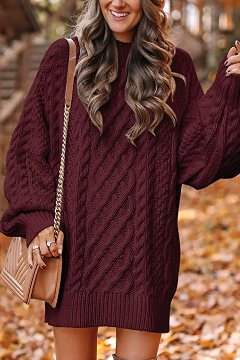 Emerald | Casual e Effortless winter Dress