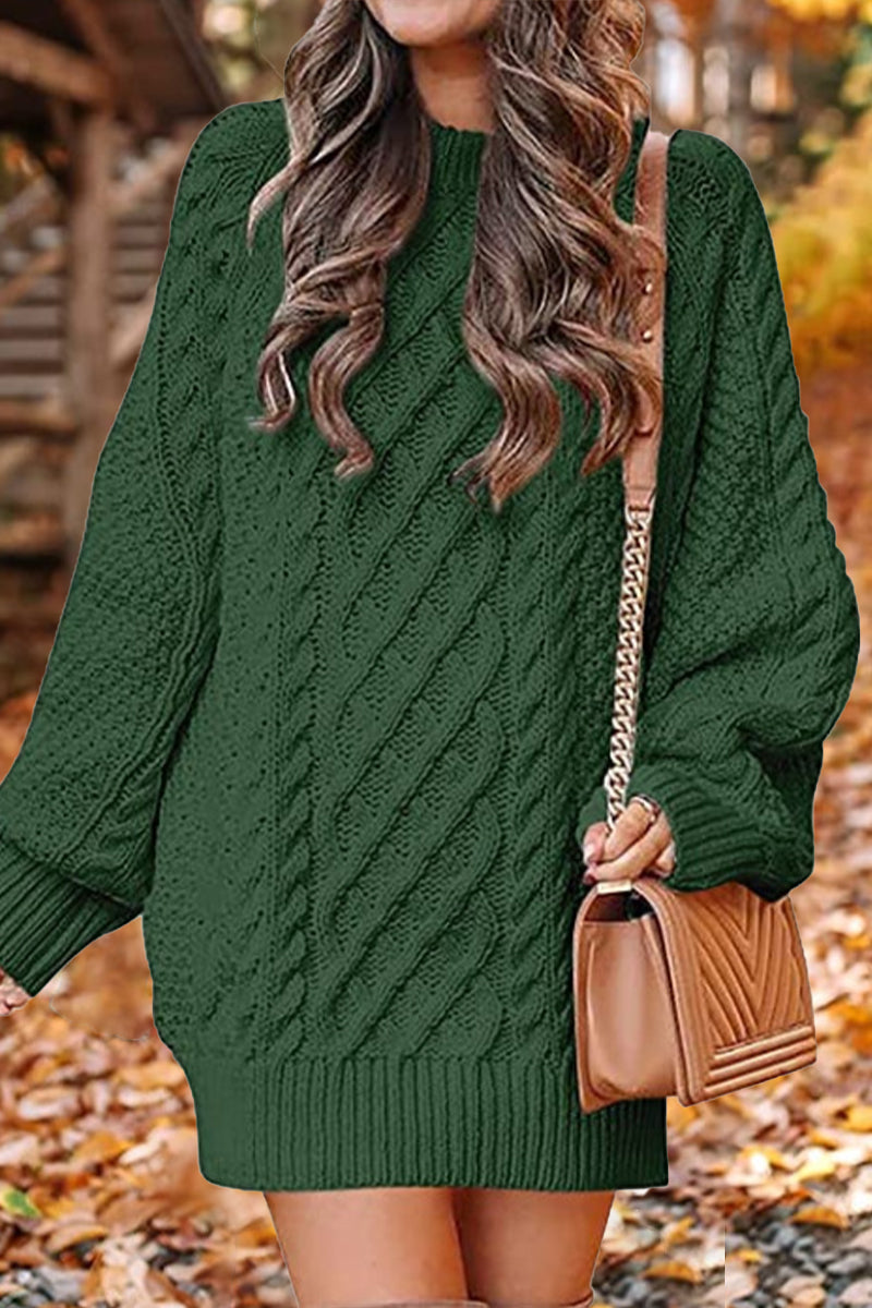 Emerald | Casual e Effortless winter Dress