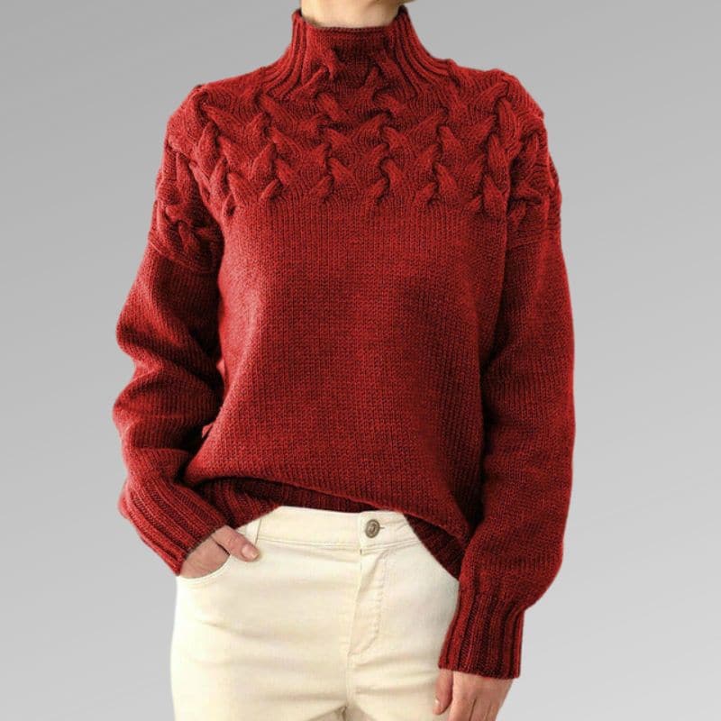 Hilla | Pullover invernale alla moda e minimalista