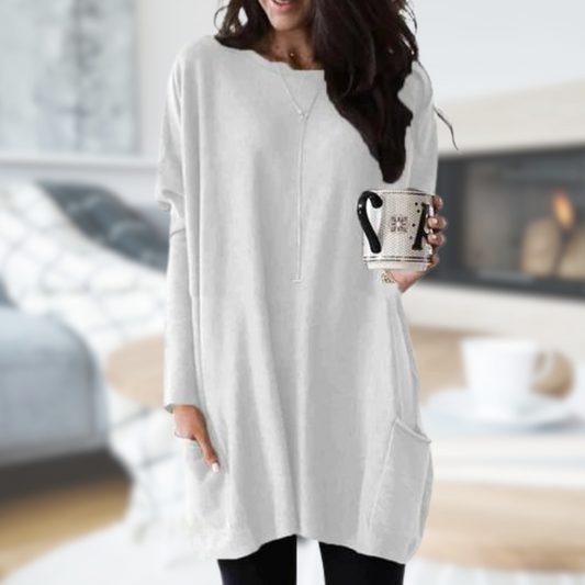 Allison® | Un accogliente ed elegante maglione lungo