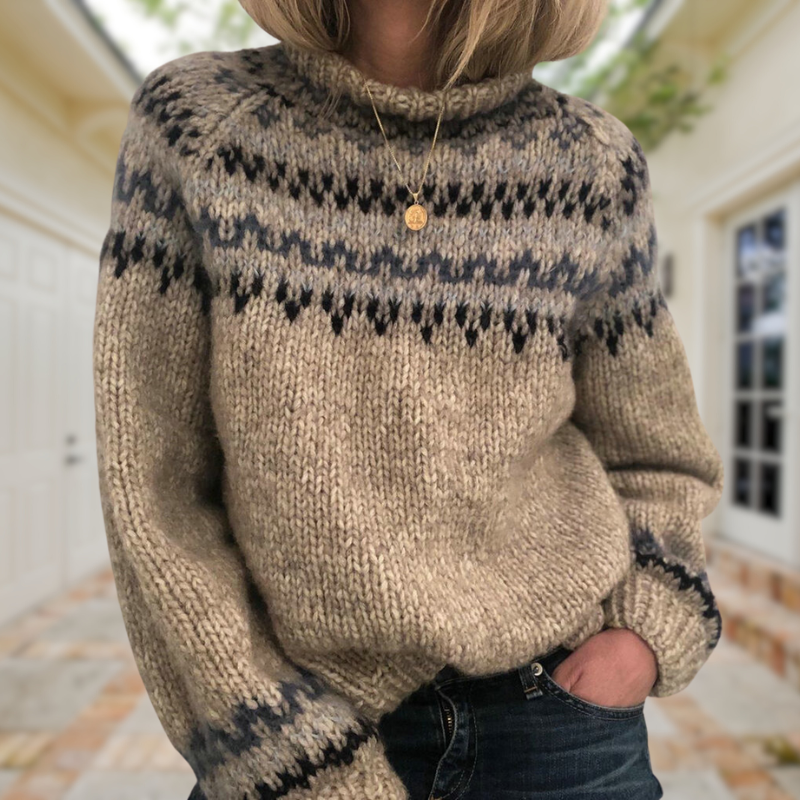 Zelie® | Maglione generale casual e rilassato