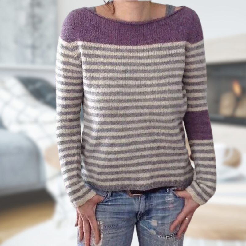 Zelmira | Pullover generale alla moda e minimalista