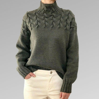 Hilla | Pullover invernale alla moda e minimalista