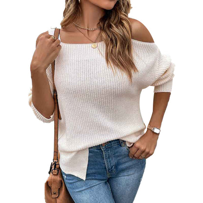 Apricot-Womens-Cold-Shoulder-Oversized-Sweaters-Batwing-Long-Sleeve-Square-Neck-Chunky-Knit-Fall-Tunic-Sweater-Tops-K237