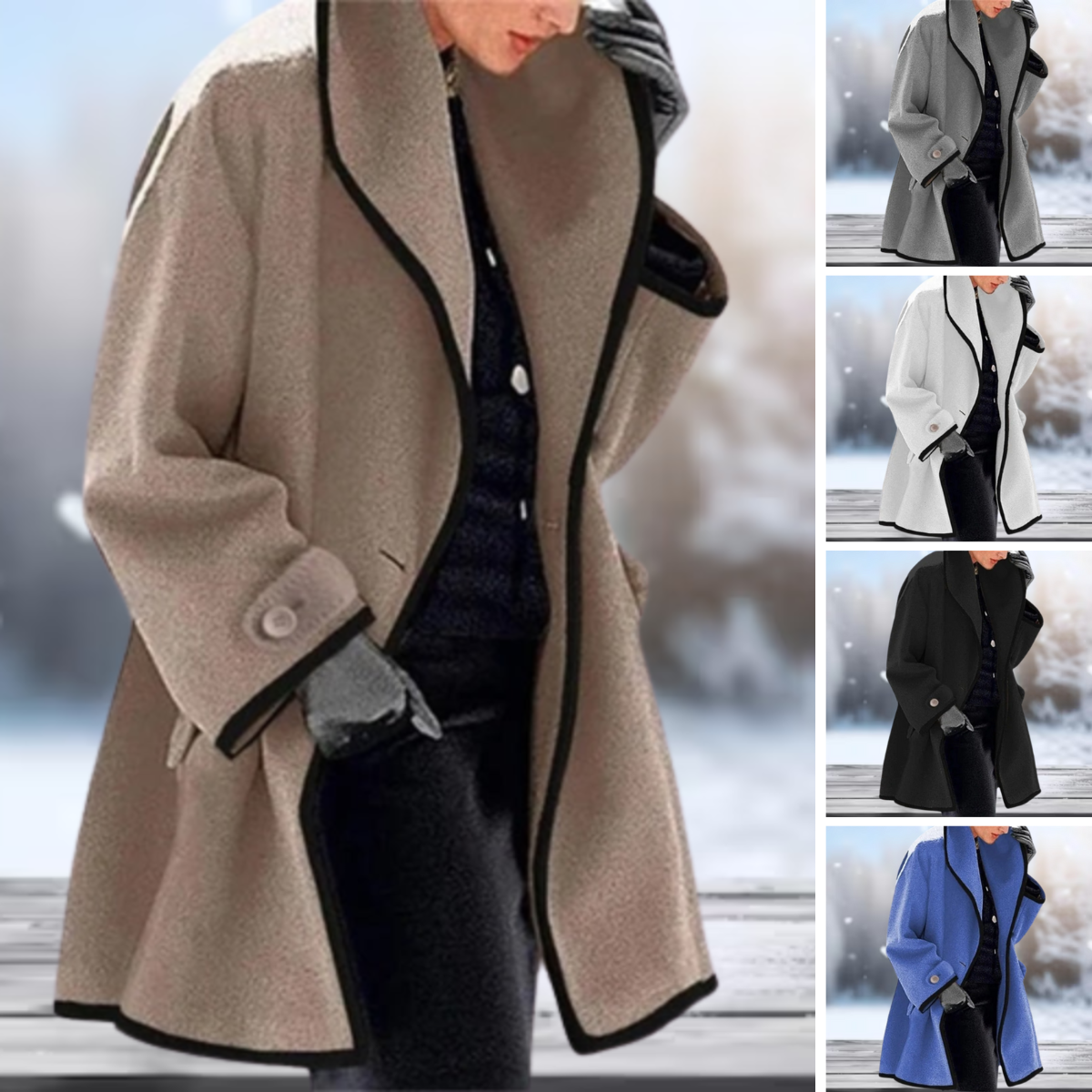 Dariana | Cappotto invernale casual e disinvolto