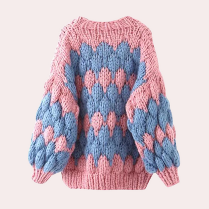 Hortensia | Cardigan invernale elegante e sartoriale