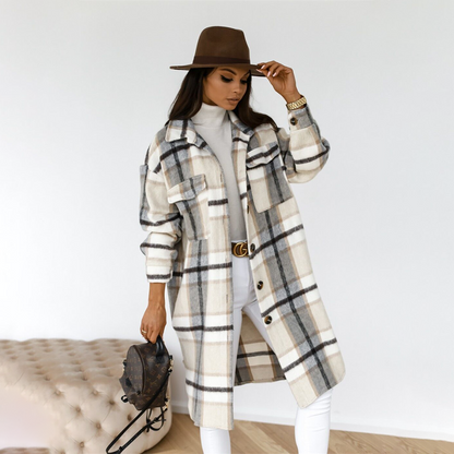 Cathrin | Cappotto generale semplice e trendy