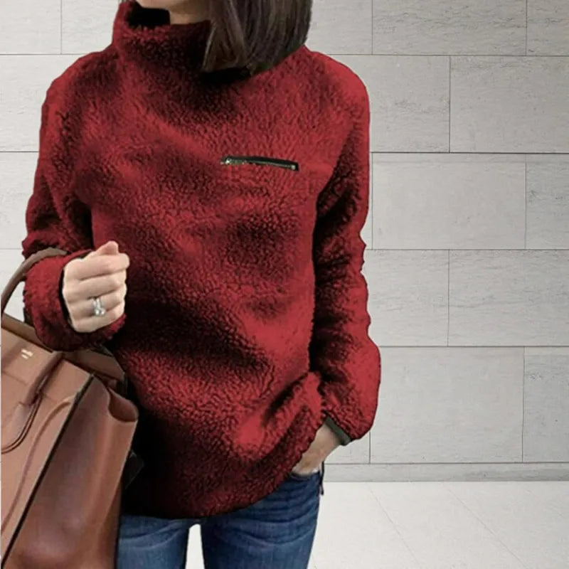 Fiora | Pullover invernale moderno e versatile