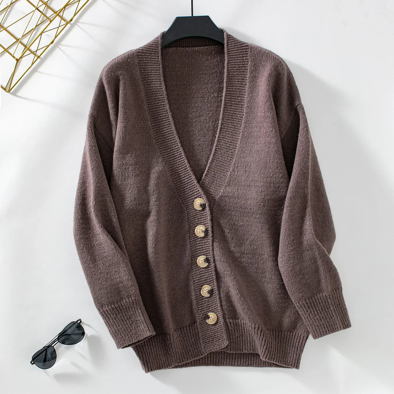 Adaline | Cardigan invernale semplice ed elegante