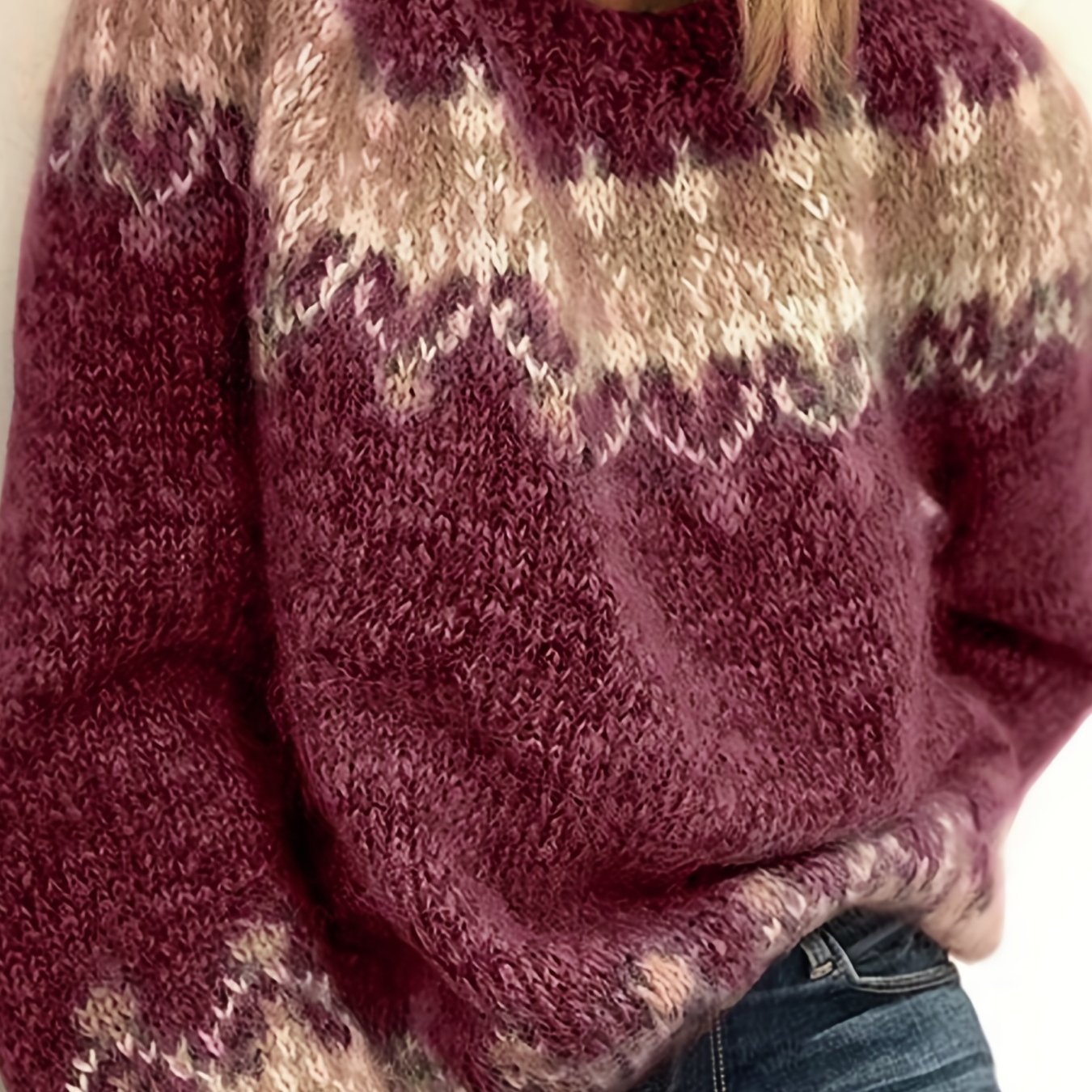 Colleen | Pullover invernale casual e confortevole